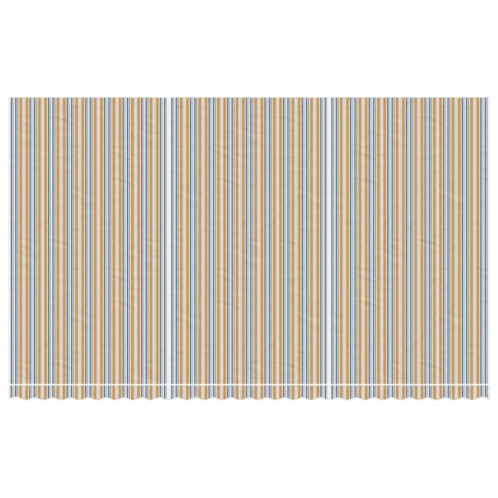 Ersatzstoff für Vorhang, mehrfarbige Streifen, 6 x 3,5 m