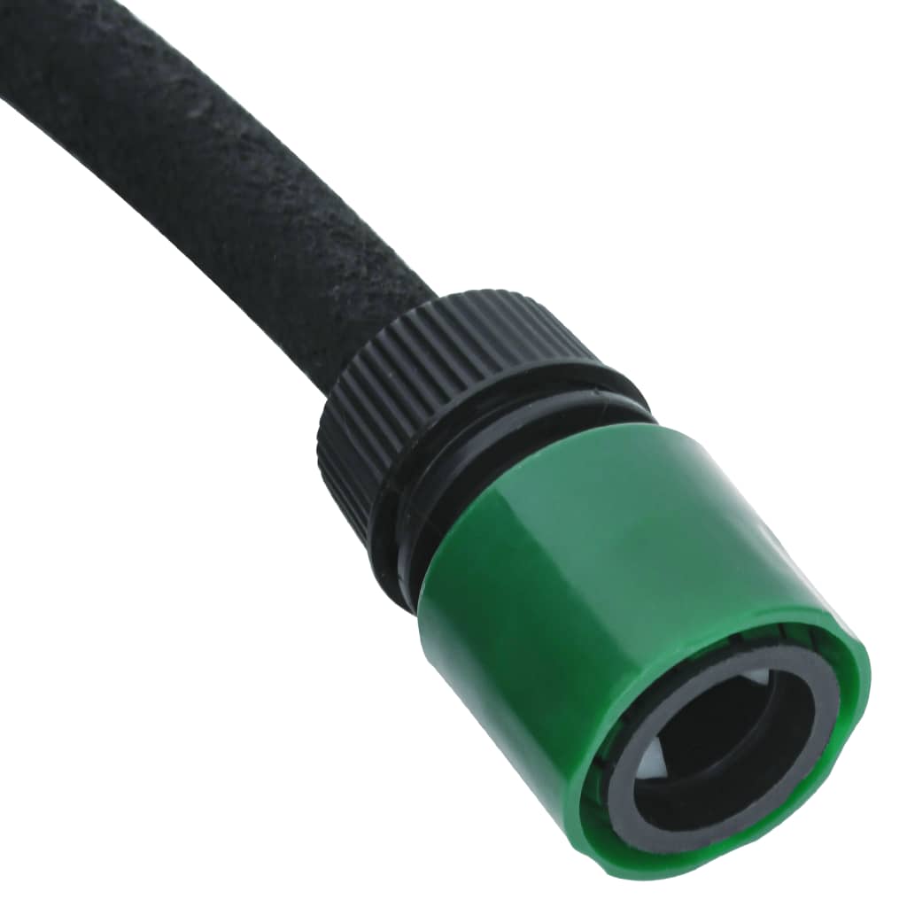 Tubo di Irrigazione da Giardino Nero 0,6" 10 m in Gomma - homemem39