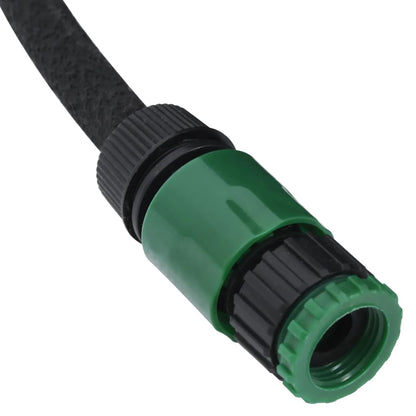 Tubo di Irrigazione da Giardino Nero 0,6" 50 m in Gomma - homemem39