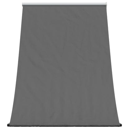 Tenda da Sole Retrattile Antracite 150x150 cm Tessuto e Acciaio - homemem39