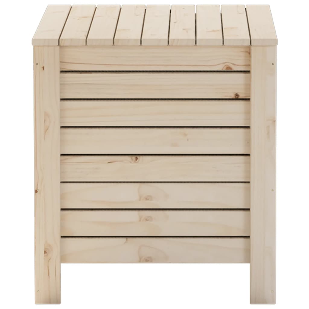 Contenitore con Coperchio RANA 60x49x54 cm Legno Massello Pino - homemem39