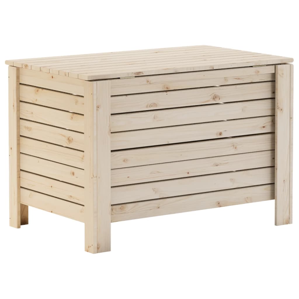 Contenitore con Coperchio RANA 100x49x54 cm Legno Massello Pino - homemem39