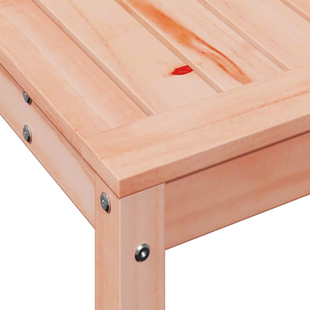 Tavolo Invaso con Ripiano 82,5x35x75 cm Legno Massello Douglas - homemem39