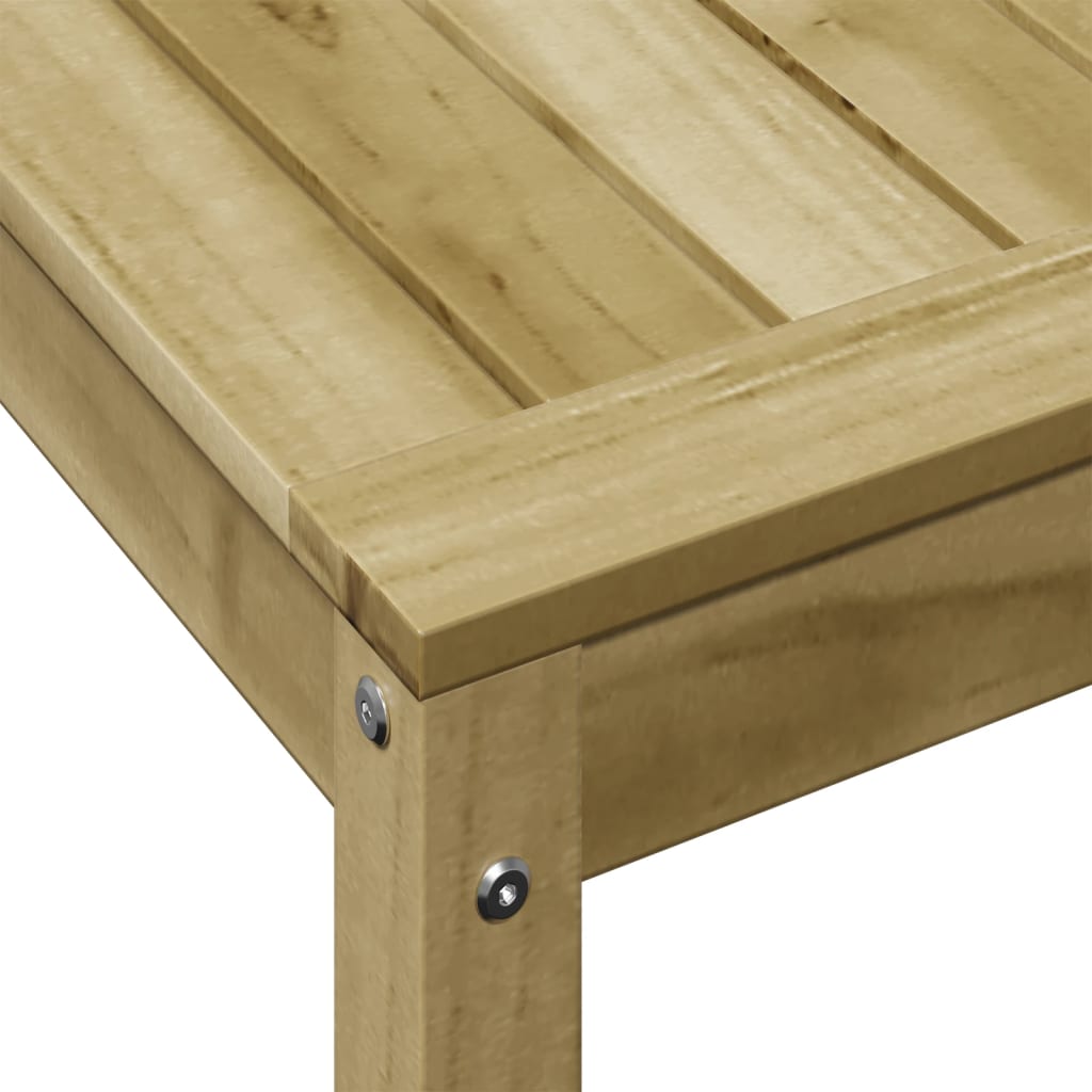 Tavolo Invaso con Ripiano 82,5x50x75cm Legno Impregnato di Pino - homemem39