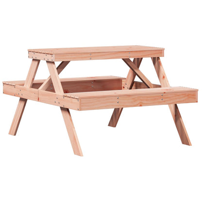 Tavolo da Picnic 105x134x75 cm in Legno Massello di Douglas - homemem39