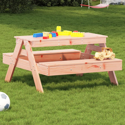 Tavolo da Picnic per Bambini 88x97x52 cm Legno Massello Douglas - homemem39