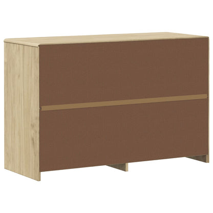 Cassettiera SAUDA Rovere 111x43x73,5 cm cm Legno Massello Pino