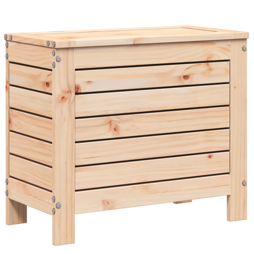 Poggiapiedi da Giardino 62x31,5x52 cm Legno Massello di Pino - homemem39