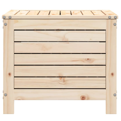 Poggiapiedi da Giardino 62x63,5x53,5 cm Legno Massello di Pino - homemem39