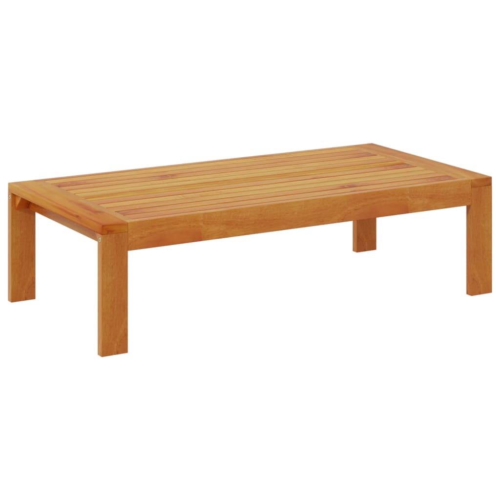 Tavolo da Giardino 100x50x27 cm in Legno Massello di Acacia - homemem39