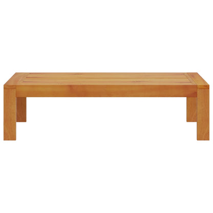 Tavolo da Giardino 100x50x27 cm in Legno Massello di Acacia - homemem39