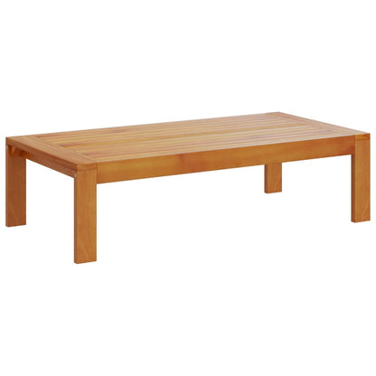 Tavolo da Giardino 100x50x27 cm in Legno Massello di Acacia - homemem39