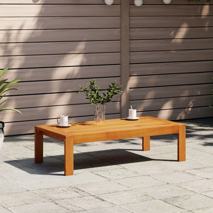 Tavolo da Giardino 100x50x27 cm in Legno Massello di Acacia