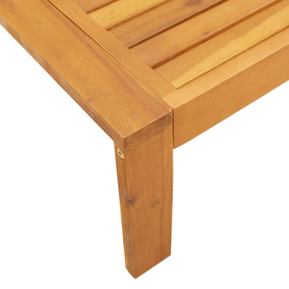 Set Divani da Giardino 2pz con Cuscini Legno Massello di Acacia - homemem39