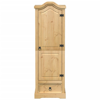 Armadio Corona 55x52x170 cm in Legno Massello di Pino - homemem39