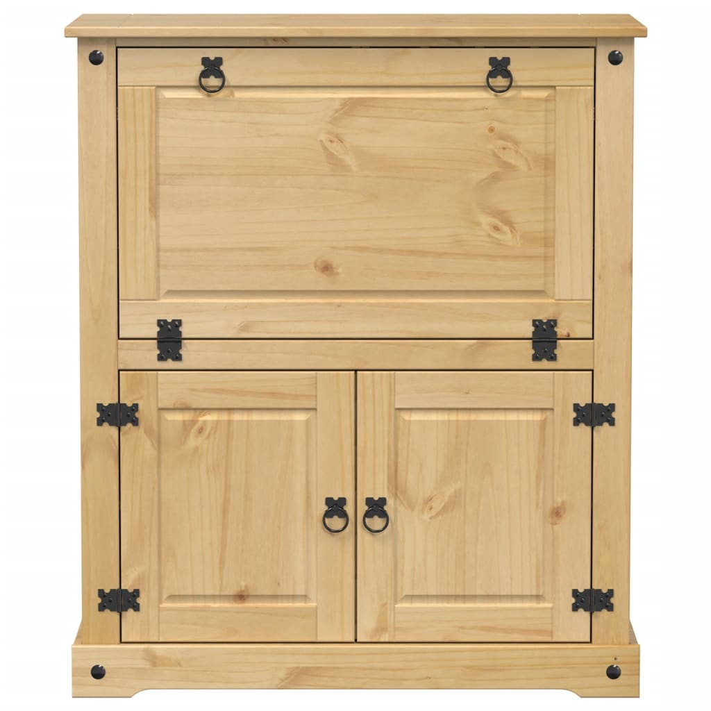 Cantinetta per Vini Corona 97x45x114 cm Legno Massello di Pino - homemem39