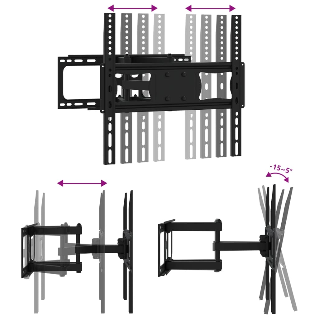 Supporto a Parete per Schermo 26"-70" Max VESA 400x400 mm 40kg