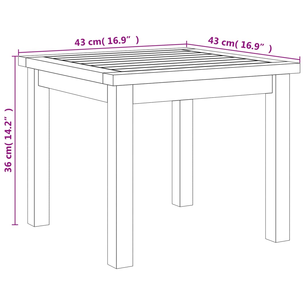 Set da Bistrot 3 pz Nero in Polyrattan e Legno di Acacia - homemem39