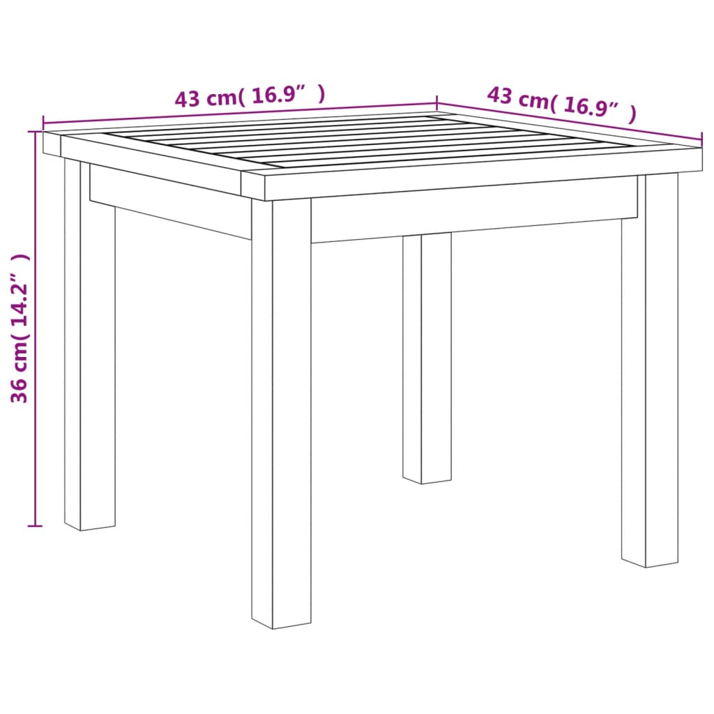 Set da Bistrot 3 pz Beige in Polyrattan e Legno di Acacia - homemem39