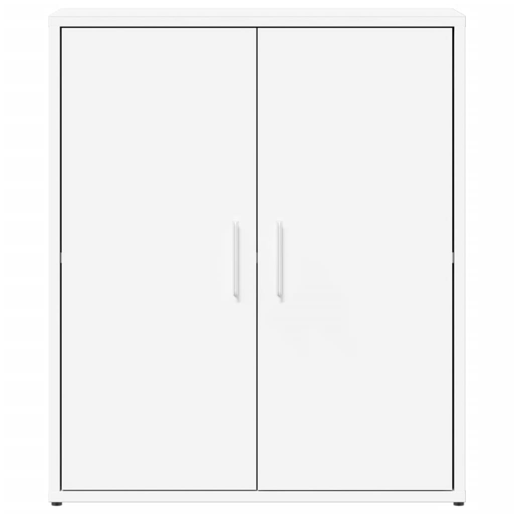 Credenza Bianco 60x31x70 cm in Legno Multistrato