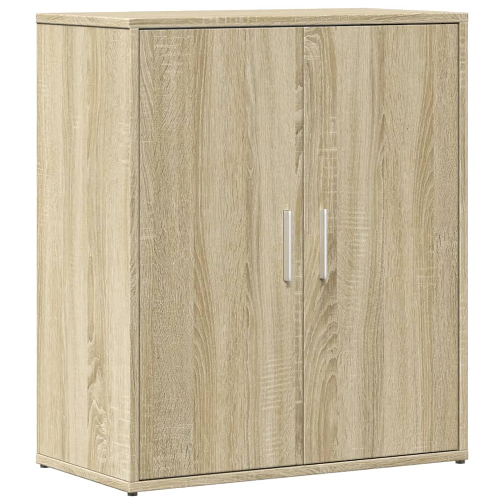 Credenza Rovere Sonoma 60x31x70 cm in Legno Multistrato - homemem39