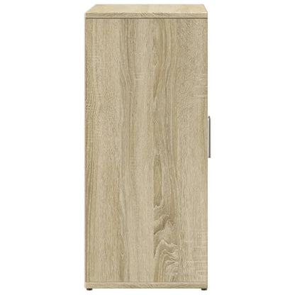 Credenza Rovere Sonoma 60x31x70 cm in Legno Multistrato