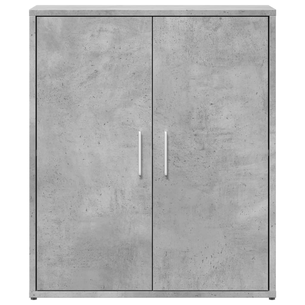 Credenza Grigio Cemento 60x31x70 cm in Legno Multistrato - homemem39