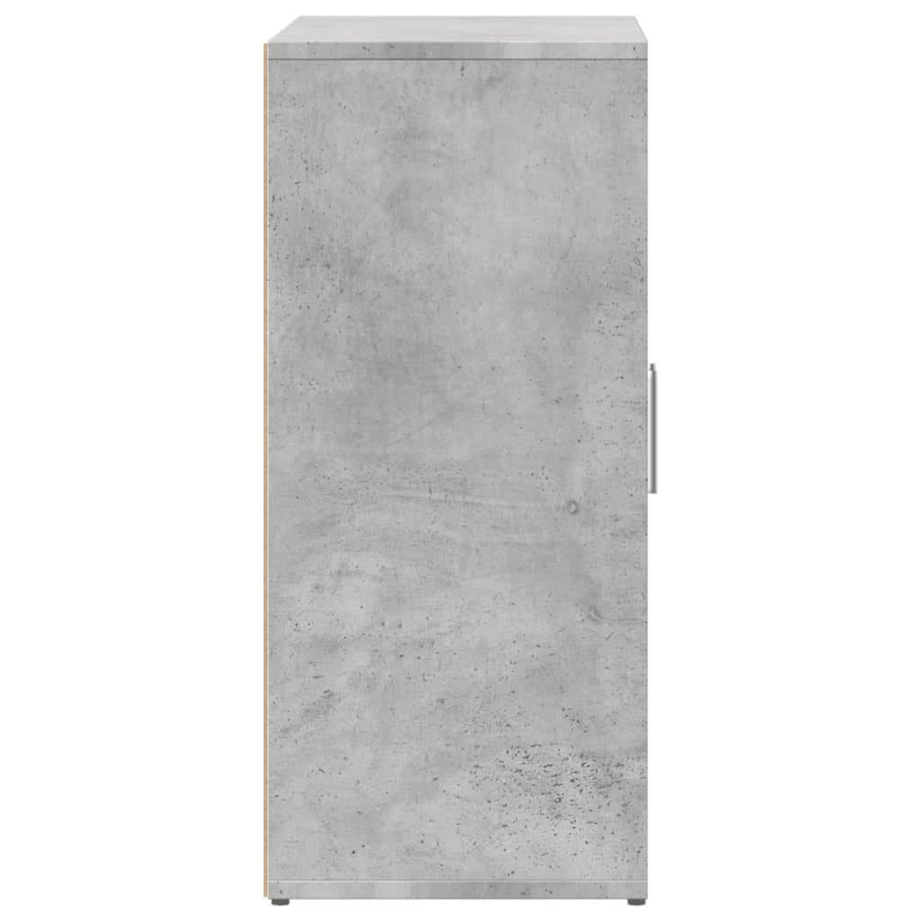 Credenza Grigio Cemento 60x31x70 cm in Legno Multistrato