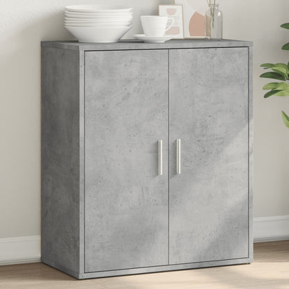 Credenza Grigio Cemento 60x31x70 cm in Legno Multistrato - homemem39