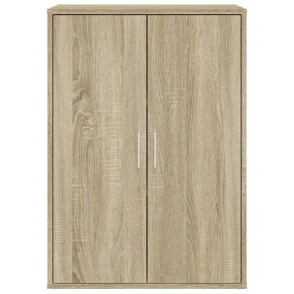 Credenza Rovere Sonoma 60x31x84 cm in Legno Multistrato - homemem39