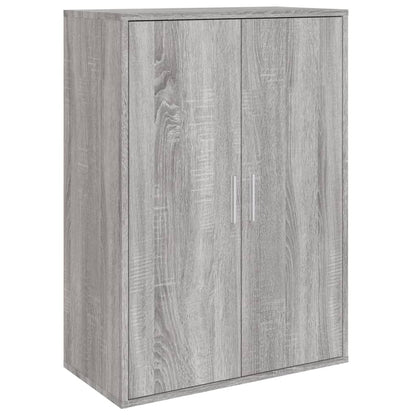 Credenza Grigio Sonoma 60x31x84 cm in Legno Multistrato - homemem39