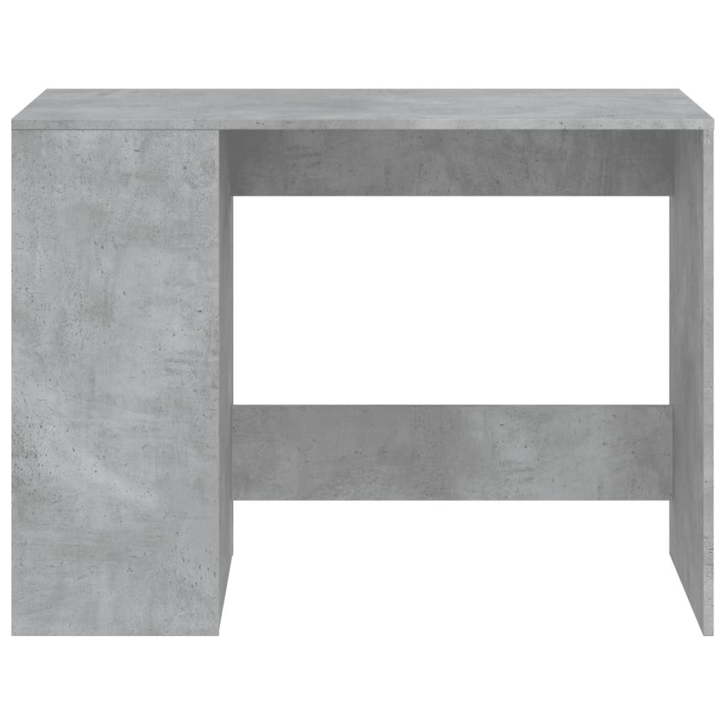 Scrivania Grigio Cemento 102x50x75 cm in Legno Multistrato - homemem39