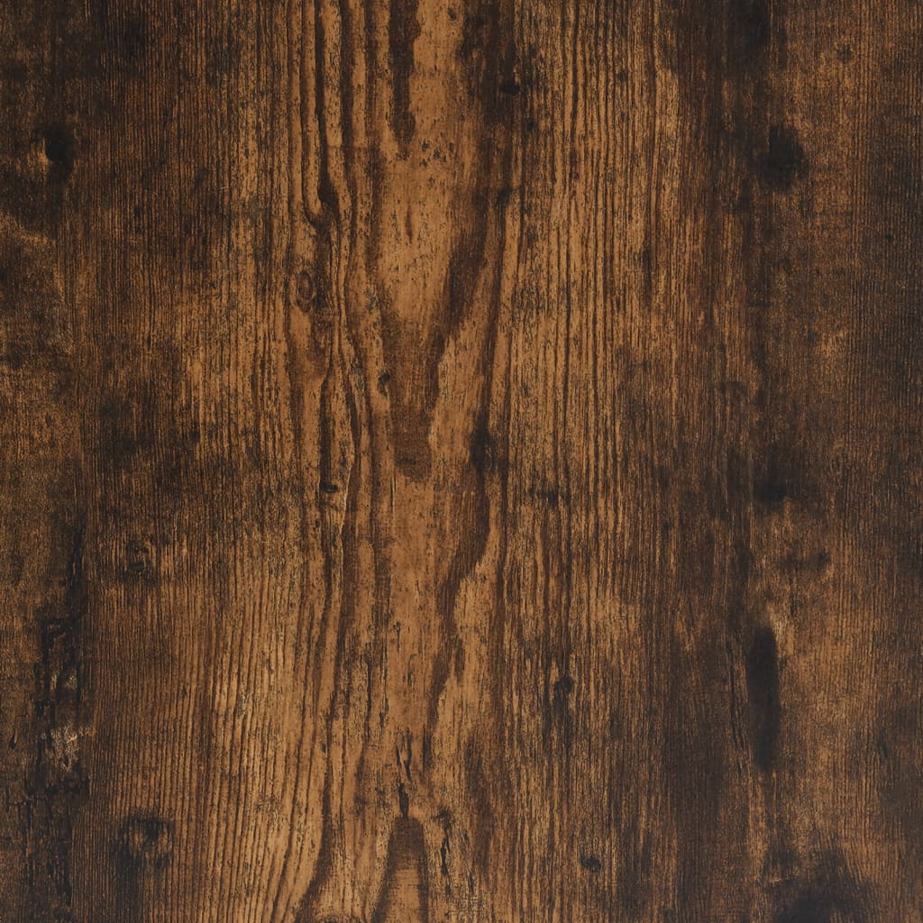 Scrivania Rovere Fumo 102x50x75 cm in Legno Multistrato - homemem39