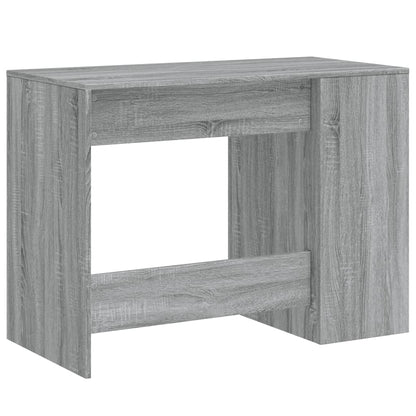 Scrivania Grigio Sonoma 102x50x75 cm in Legno Multistrato - homemem39