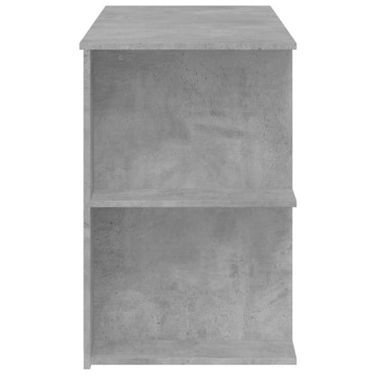 Scrivania Grigio Cemento 140x50x75 cm in Legno Multistrato - homemem39