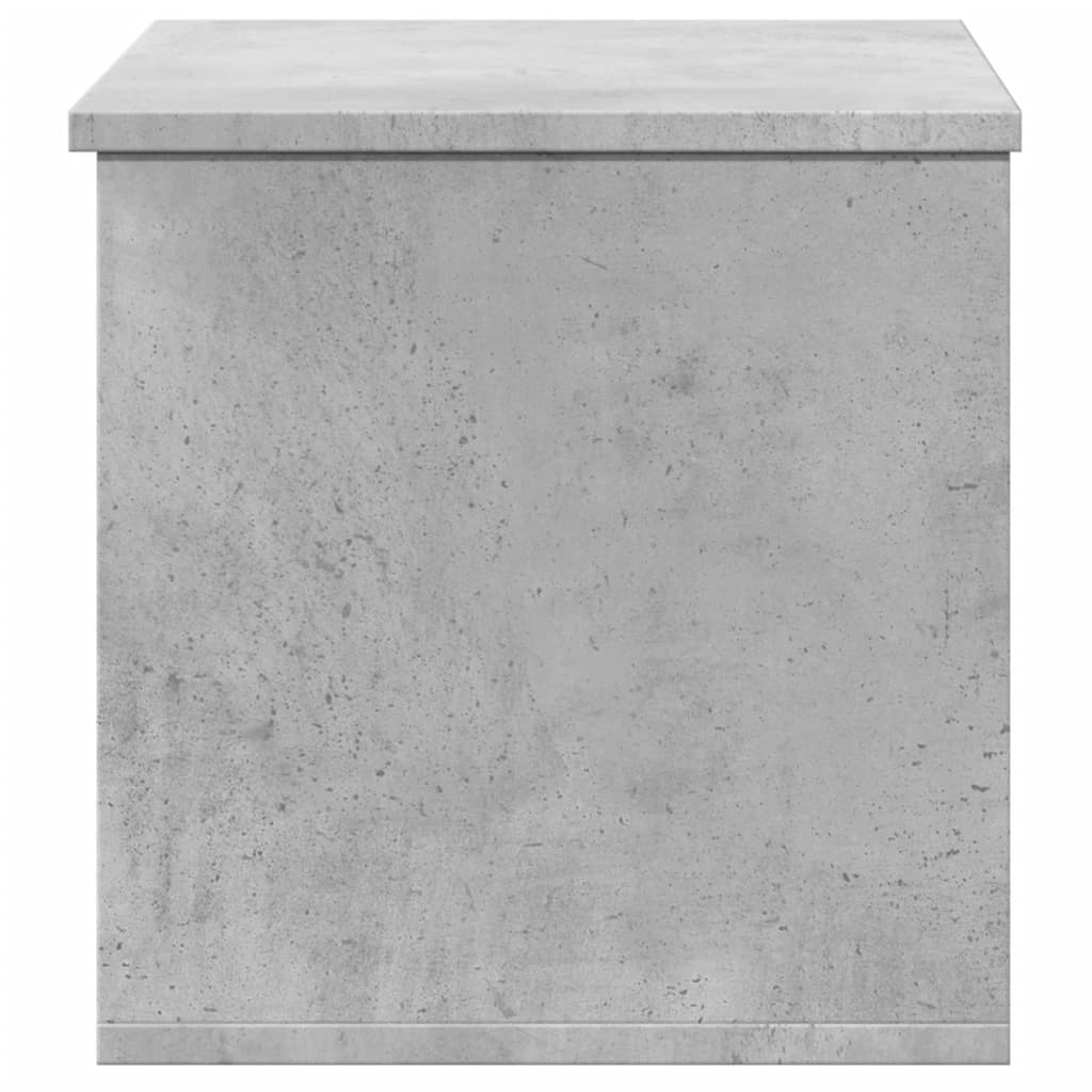 Contenitore Portaoggetti Grigio Cemento 60x35x35cm Truciolato - homemem39