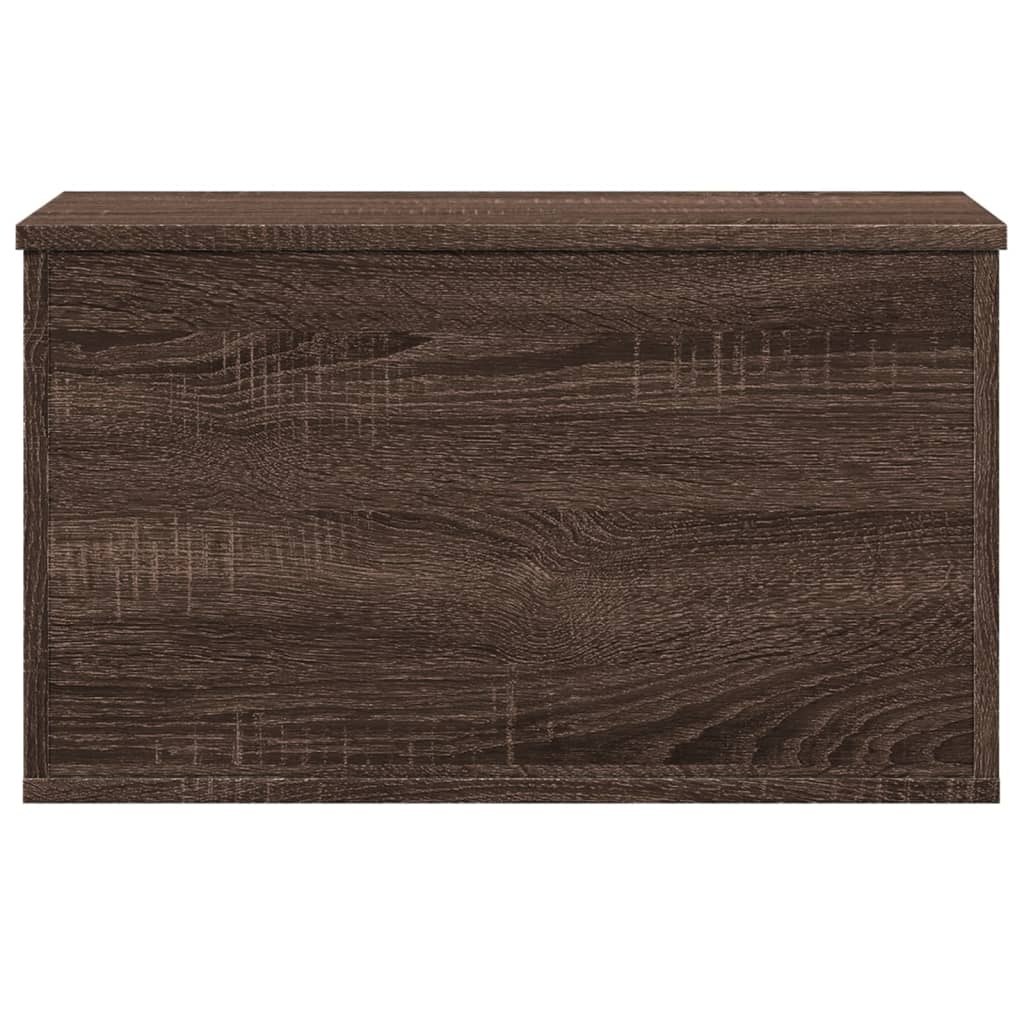 Contenitore Portaoggetti Rovere Marrone 60x35x35 cm Truciolato - homemem39