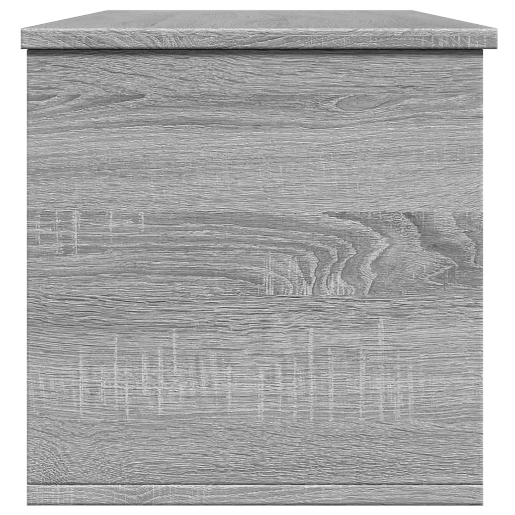 Contenitore Portaoggetti Grigio Sonoma 102x35x35 cm Truciolato - homemem39