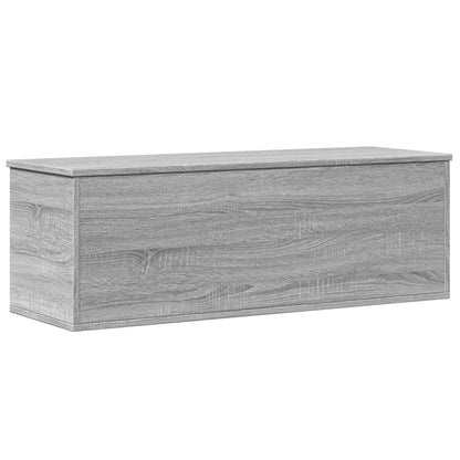 Contenitore Portaoggetti Grigio Sonoma 102x35x35 cm Truciolato - homemem39