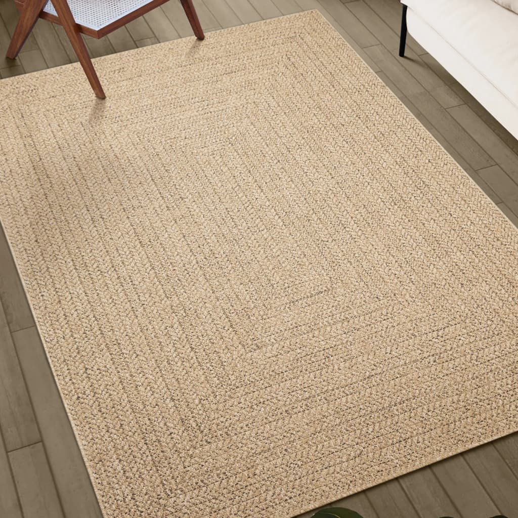 Tappeto ZIZUR 100x200 cm Aspetto Iuta per Interni ed Esterni - homemem39