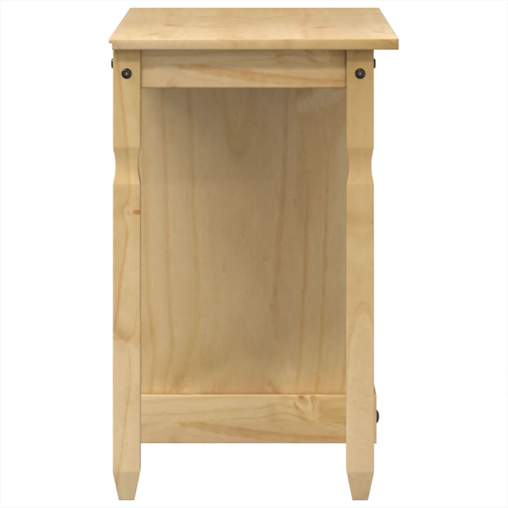 Toeletta Corona 110x47x75 cm in Legno Massello di Pino - homemem39