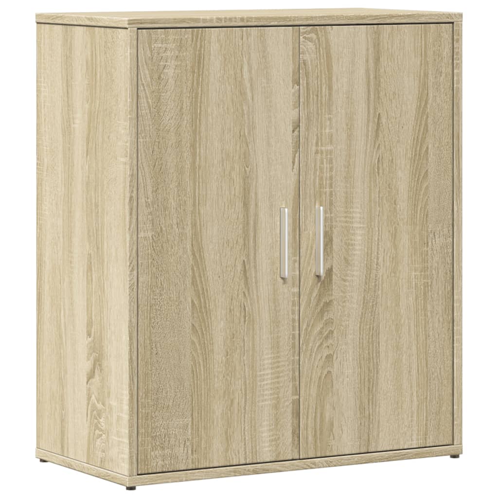 Credenze 2 pz Rovere Sonoma 60x31x70 cm in Legno Multistrato