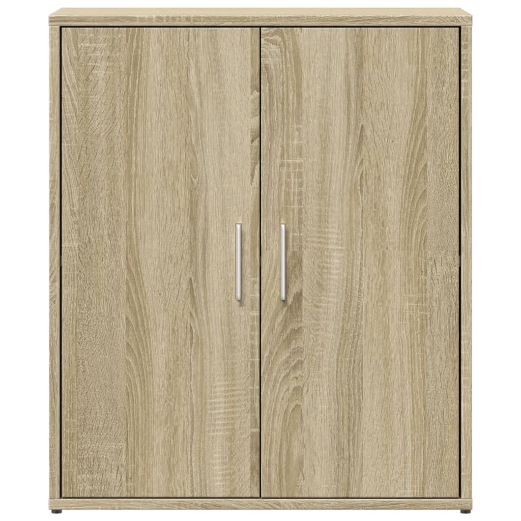 Credenze 2 pz Rovere Sonoma 60x31x70 cm in Legno Multistrato