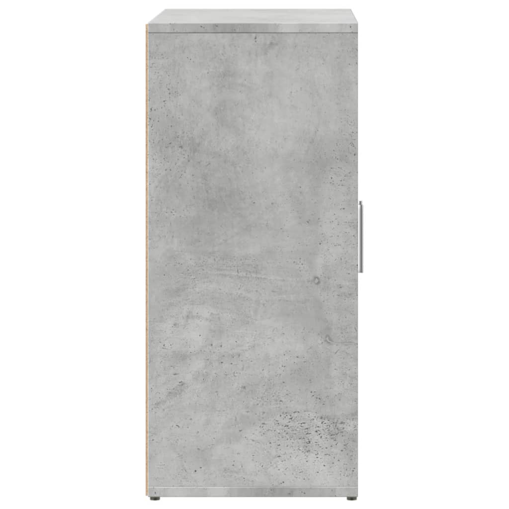 Credenze 2 pz Grigio Cemento 60x31x70 cm in Legno Multistrato - homemem39