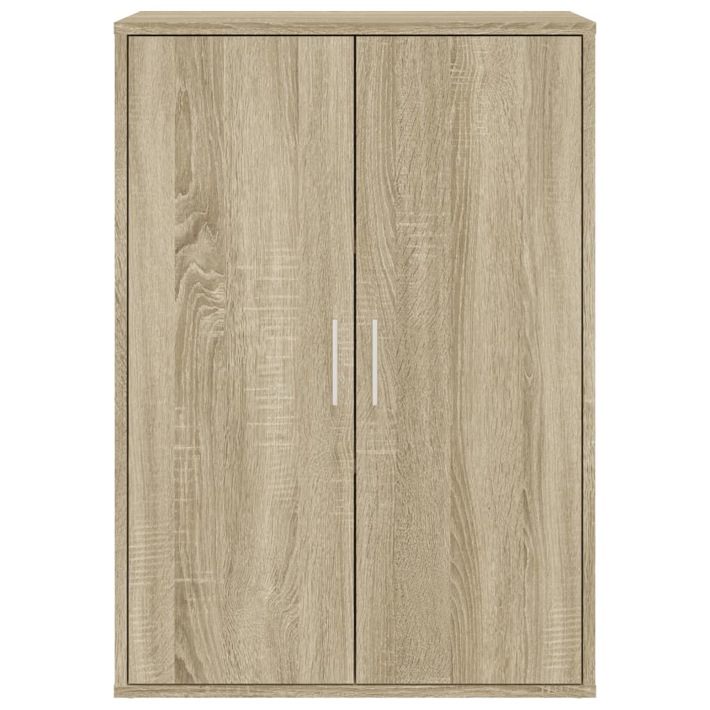 Credenze 2 pz Rovere Sonoma 60x31x84 cm in Legno Multistrato - homemem39