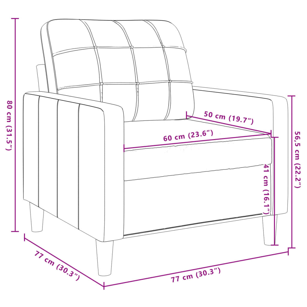 Set di Divani 3 pz con Cuscini e Rinforzi rosa in Velluto - homemem39