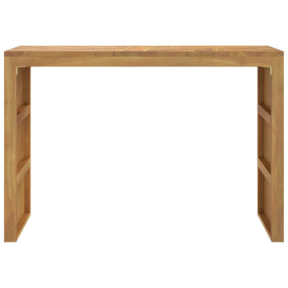 Tavolo Consolle 110x35x75 cm in Legno Massello di Teak - homemem39