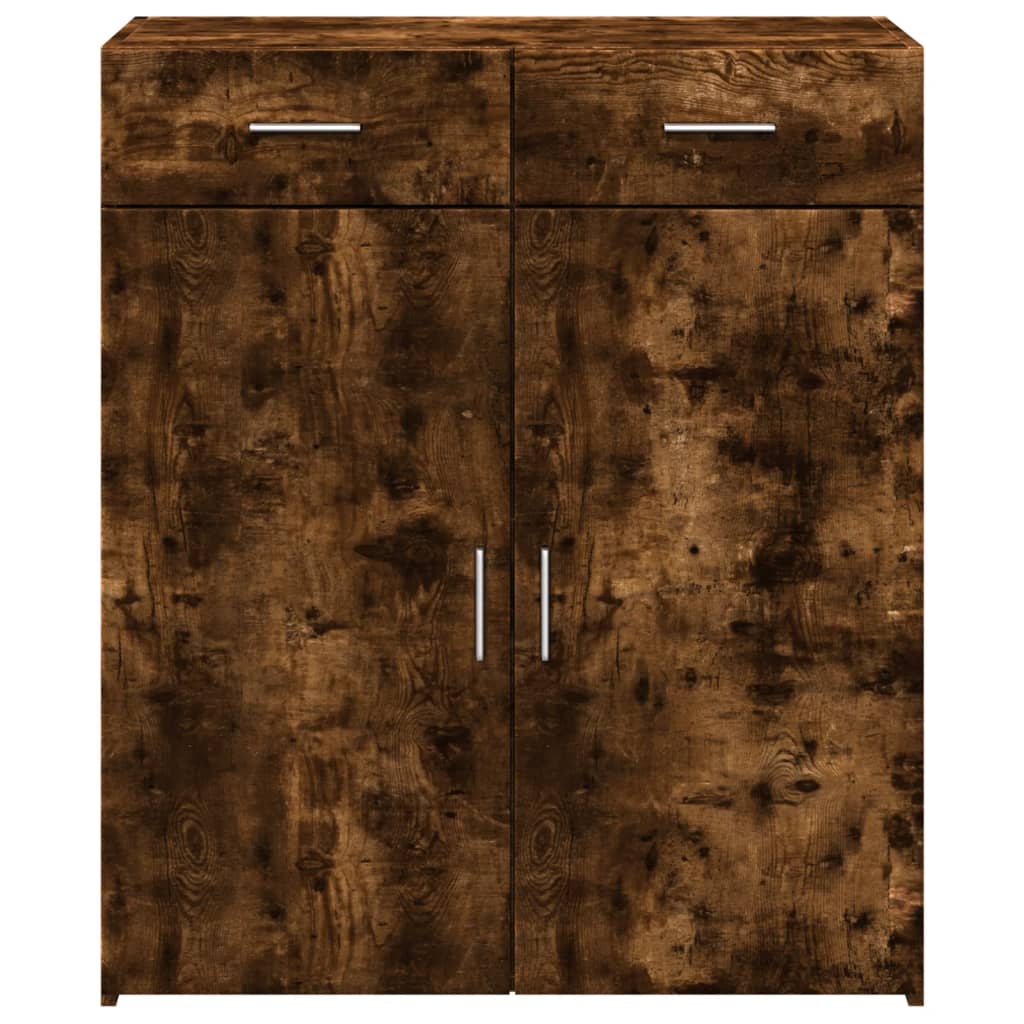 Credenza Rovere Sonoma 80x42,5x93 cm in Legno Multistrato - homemem39