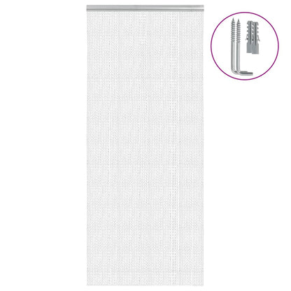 Zanzariera da Porta a Catena 90x220 cm in Alluminio - homemem39