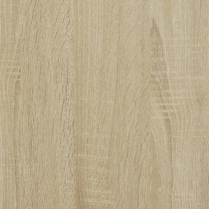 Comodino Rovere Sonoma 45x50x50 cm in Legno Multistrato